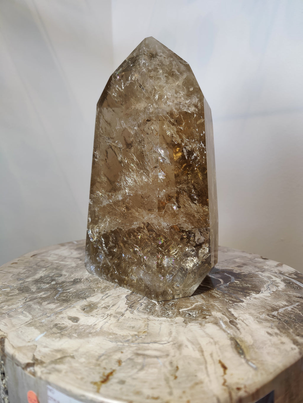 Natural Citrine Polished Point 4.53kg by Rare Earth Gallery