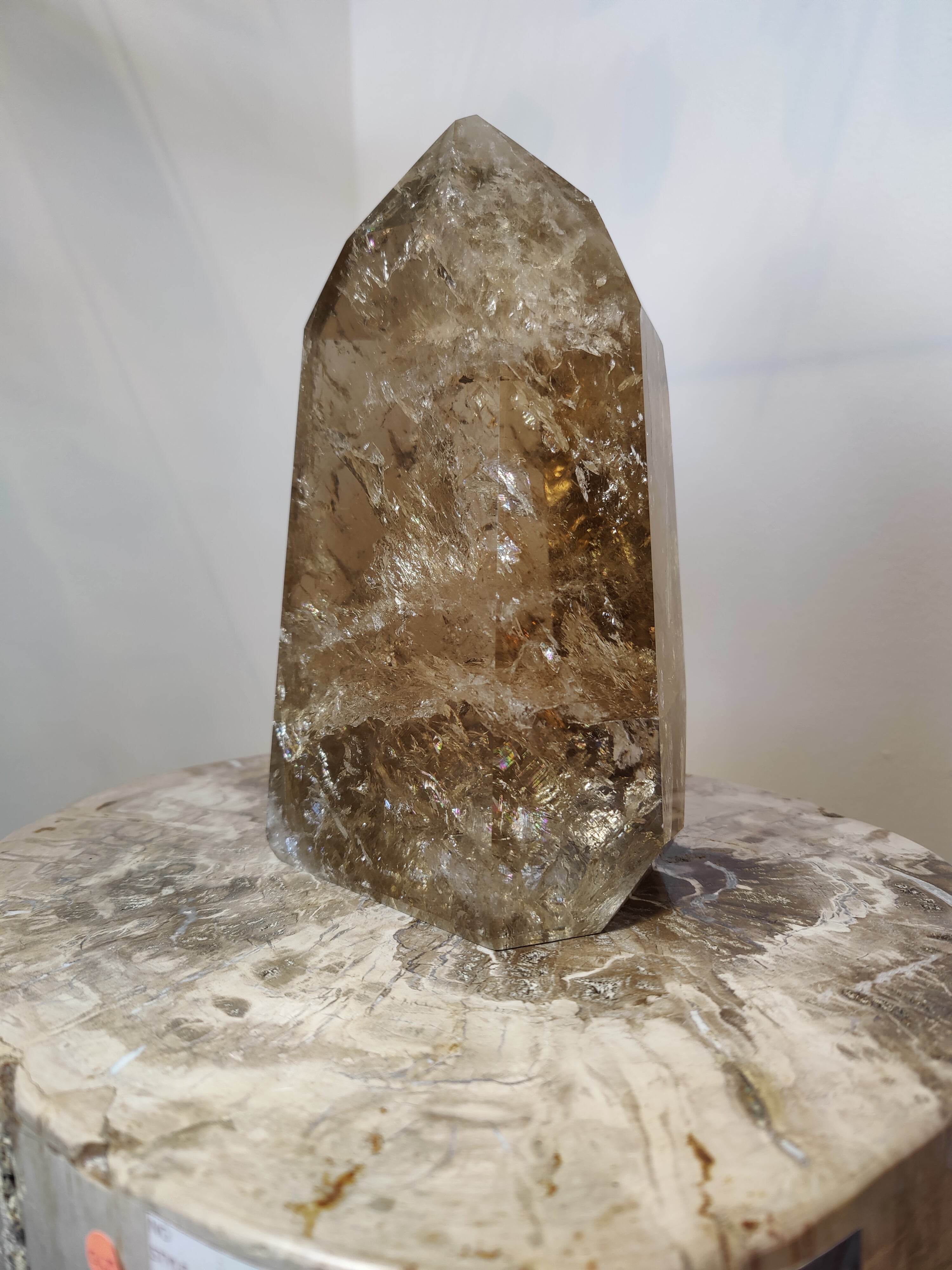 Natural Citrine Polished Point 4.53kg by Rare Earth Gallery