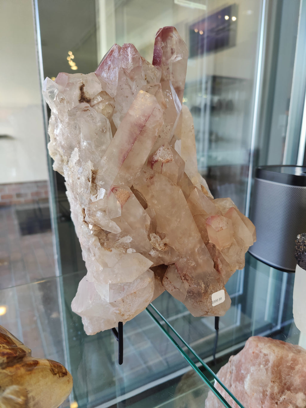 Lithium Quartz Cluster 7.55kg by Rare Earth Gallery