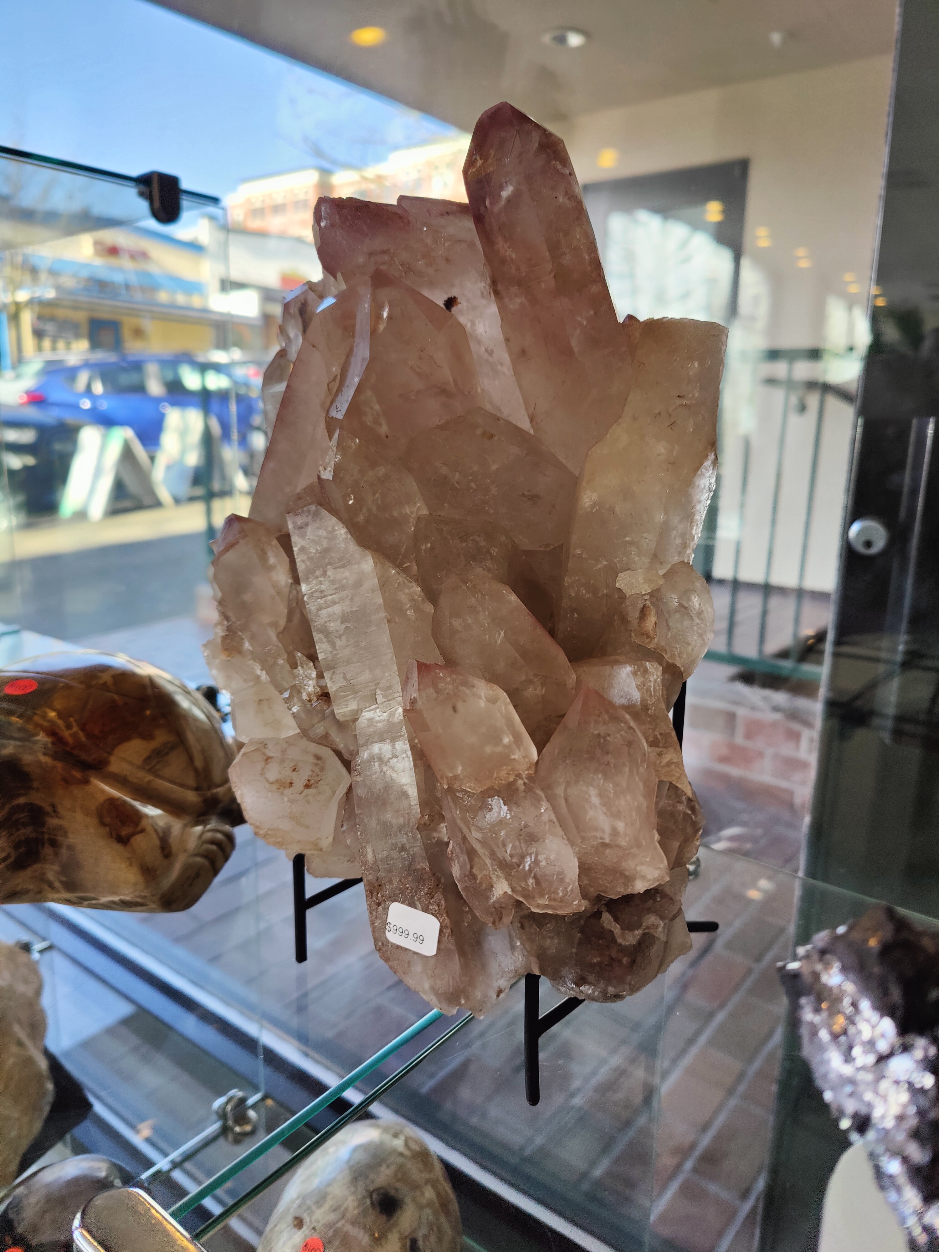 Lithium Quartz Cluster 7.55kg by Rare Earth Gallery