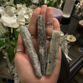 Green Kyanite Shards - Large by Sacred Crystals