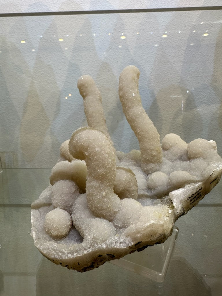 Medium Chalcedony Stalactite 839g by Rare Earth Gallery