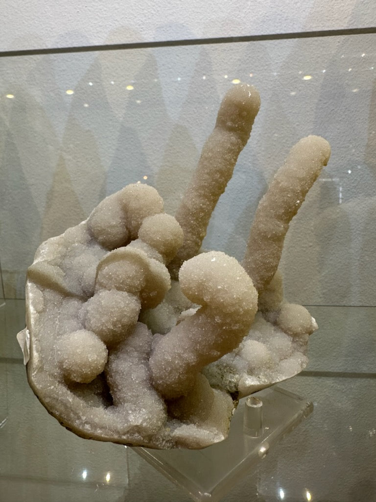 Medium Chalcedony Stalactite 839g by Rare Earth Gallery