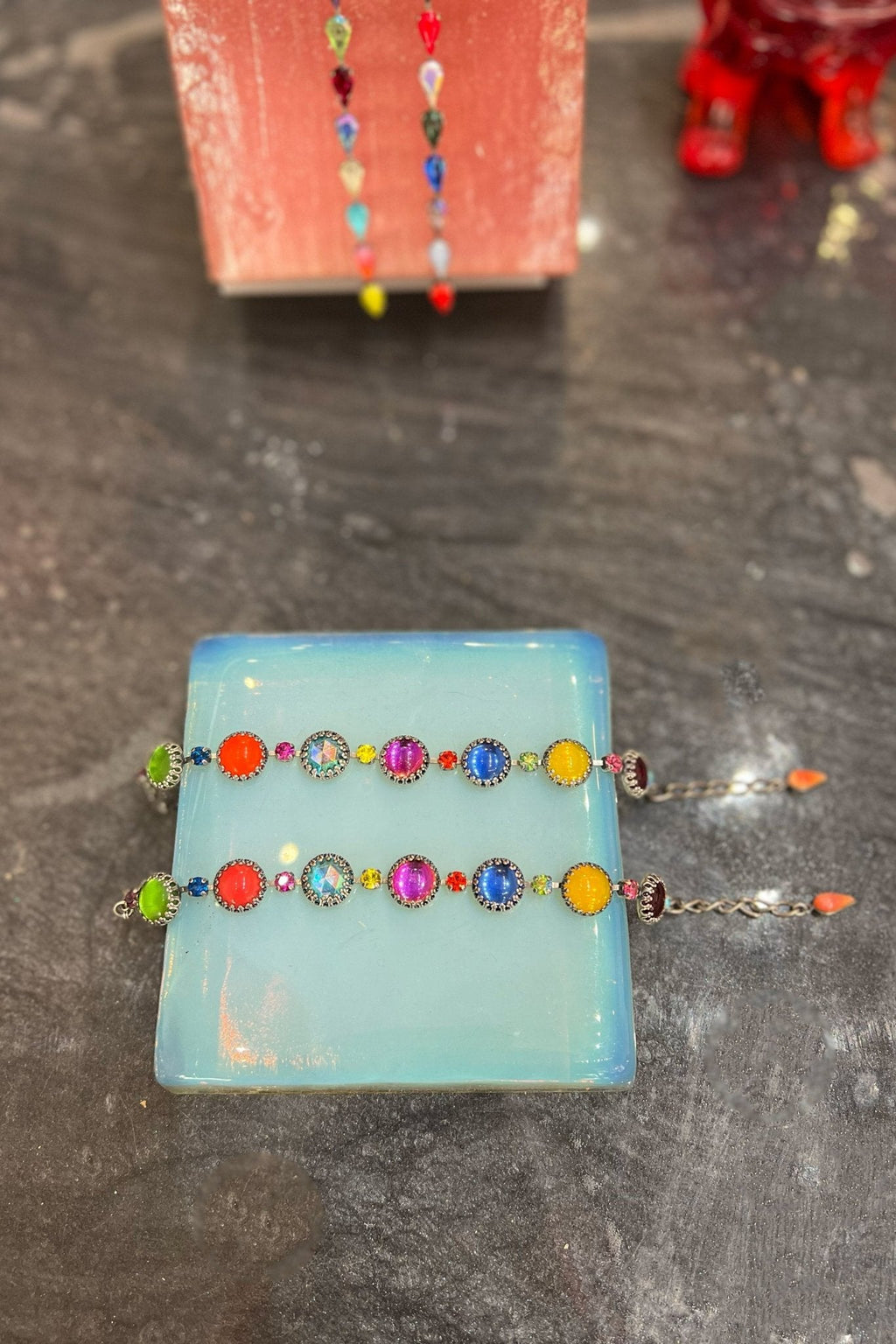 LAYERING BRACELET IN PAINT POT (SILVER)