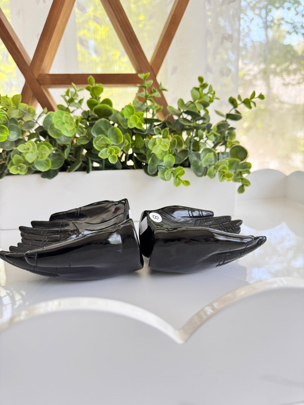 Obsidian Prayer Hands for Blessings & Boundaries, Choose Your Favorite