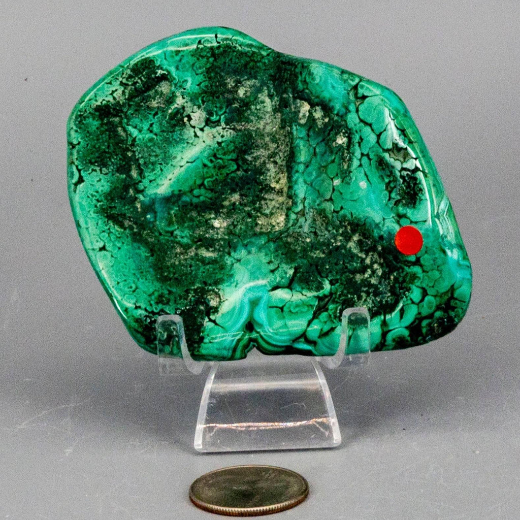 Malachite Crystal Freeform for Transformation & Heart
