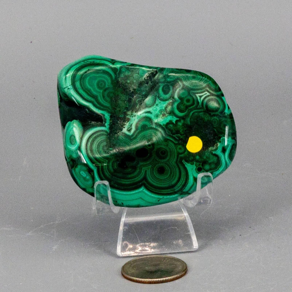 Malachite Crystal Freeform for Transformation & Heart
