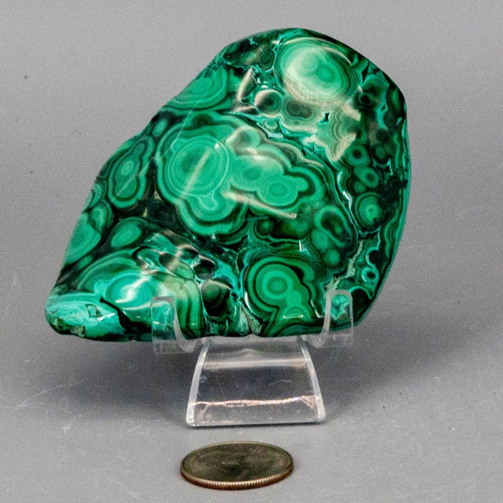 Malachite Crystal Freeform for Transformation & Heart
