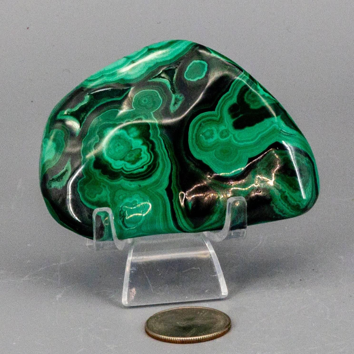 Malachite Crystal Freeform for Transformation & Heart
