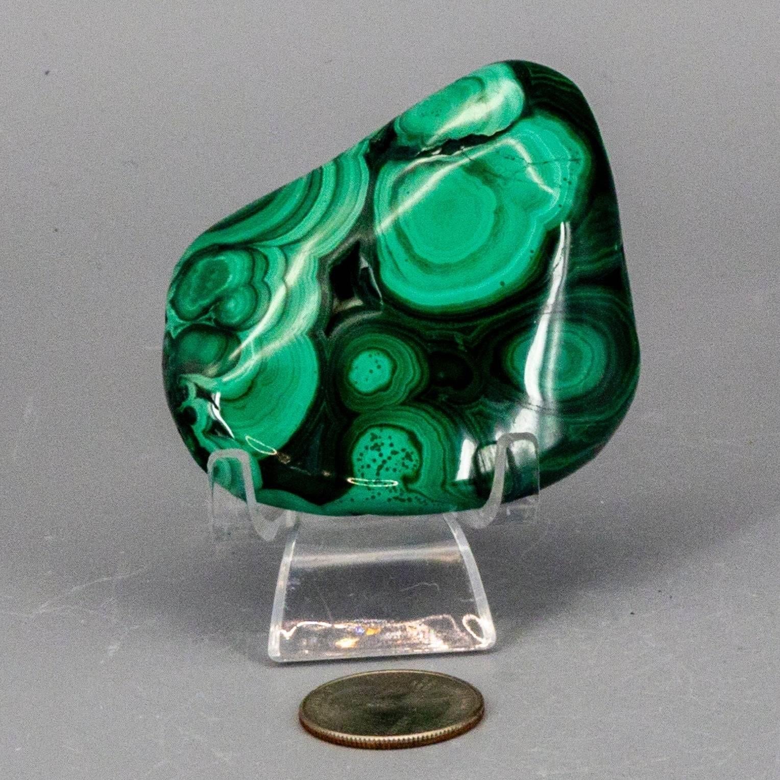 Malachite Crystal Freeform for Transformation & Heart