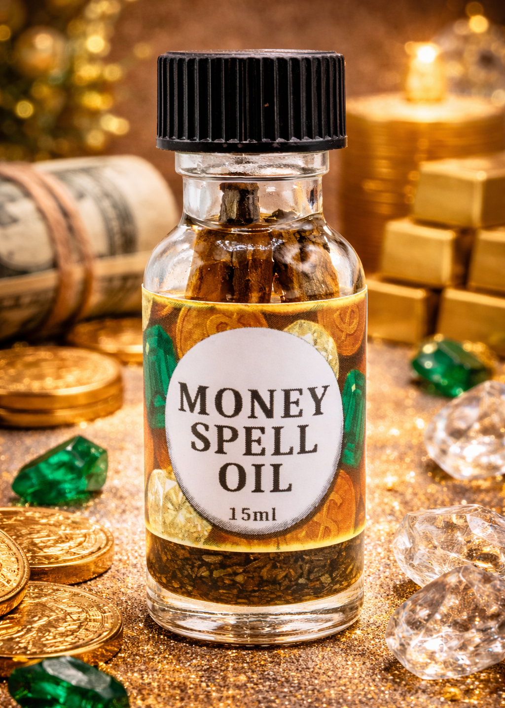 Money Spell Oil by Enchanted Soul