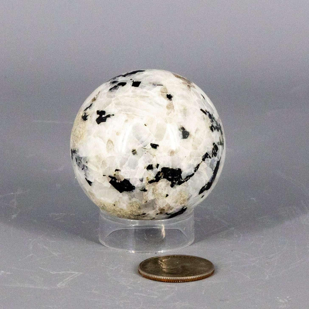 Moonstone Crystal Sphere Adularescent Polished Stone