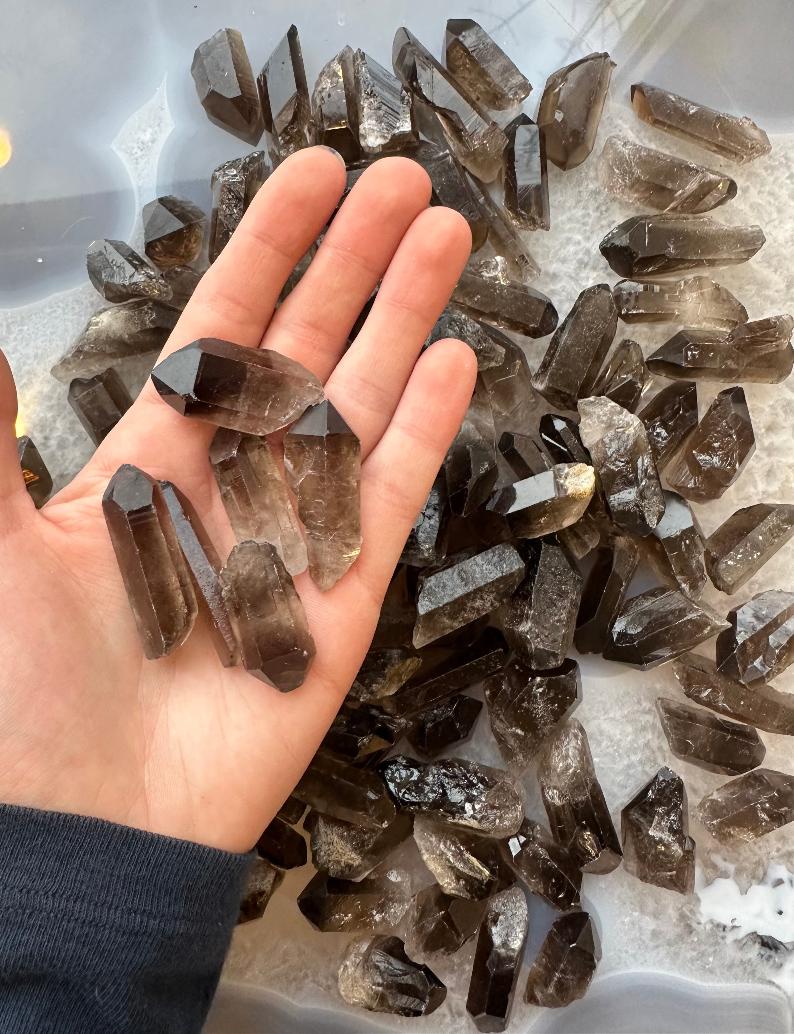 Brazilian Smoky Quartz Point by Rare Earth Gallery
