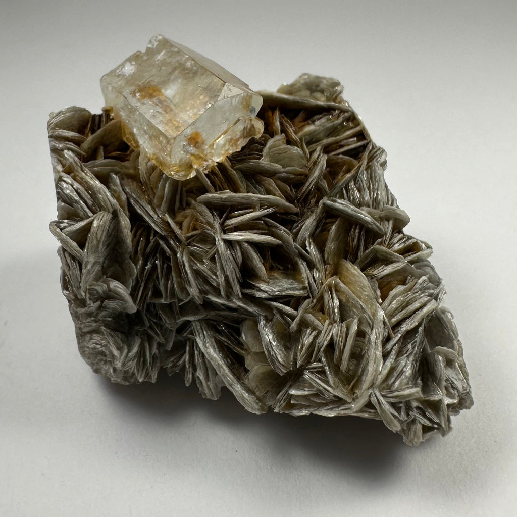 Aquamarine with Muscovite on Matrix Shigar Valley, Skardu, Pakistan by Rare Earth Gallery
