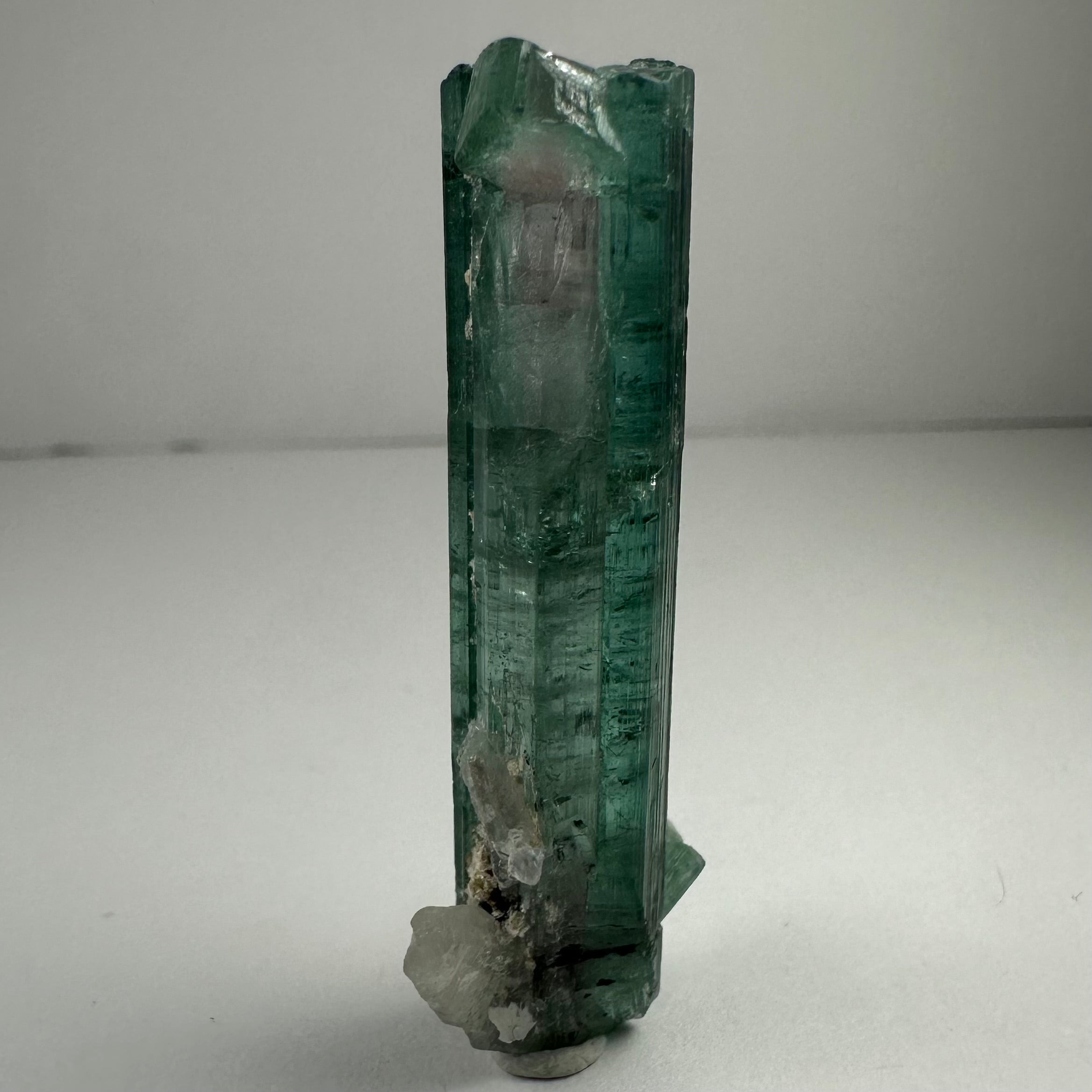 Indicolite Tourmaline with Rubellite from Africa by Rare Earth Gallery