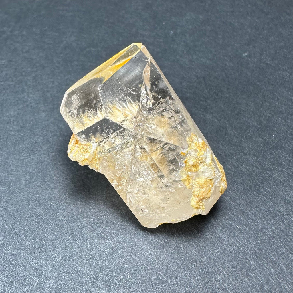 Golden Topaz Crystal from Shigar Valley, Skardu, Pakistan by Rare Earth Gallery