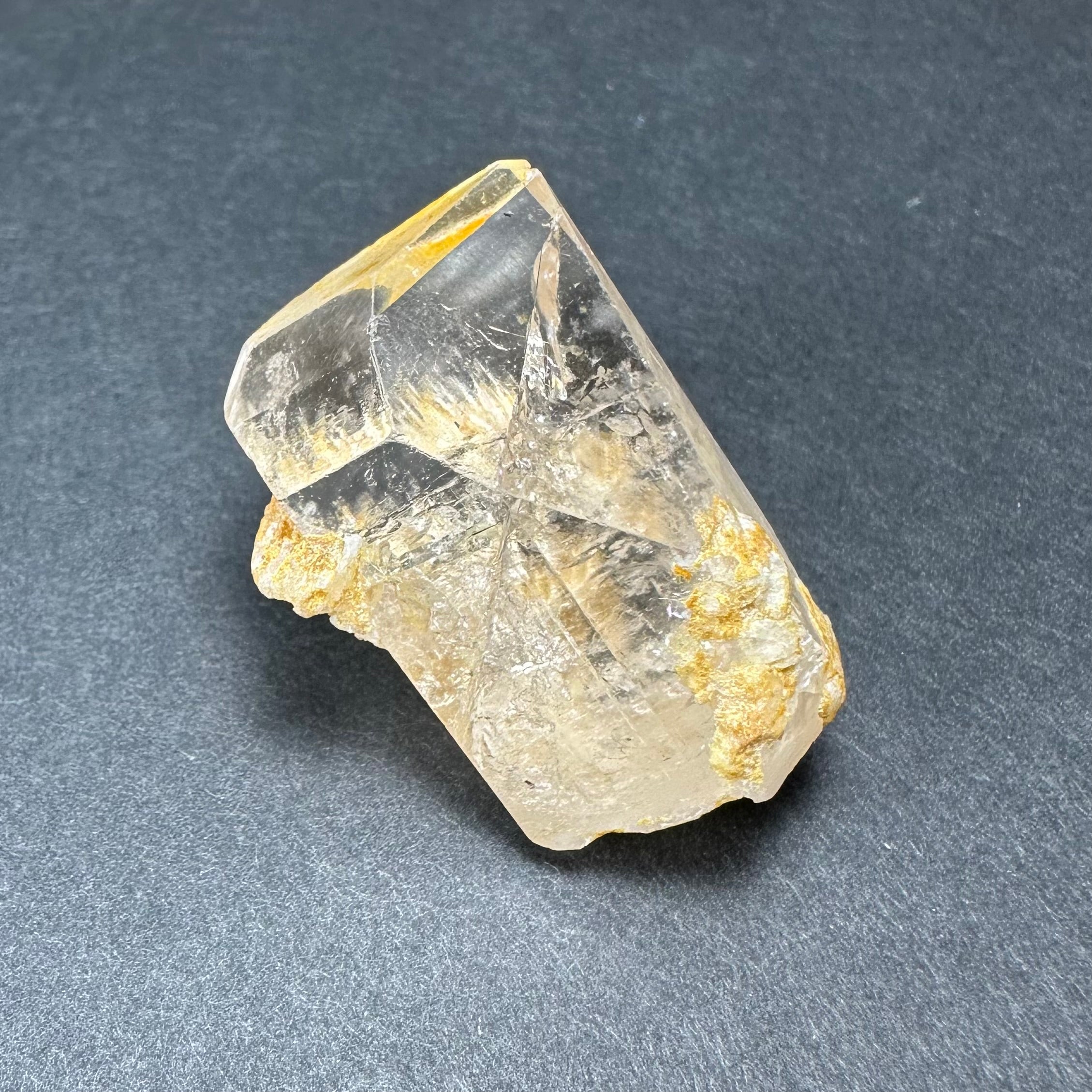 Golden Topaz Crystal from Shigar Valley, Skardu, Pakistan by Rare Earth Gallery