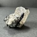 White Topaz with Black Tourmaline Mt. Antero, San Isabel National Forest, Colorado