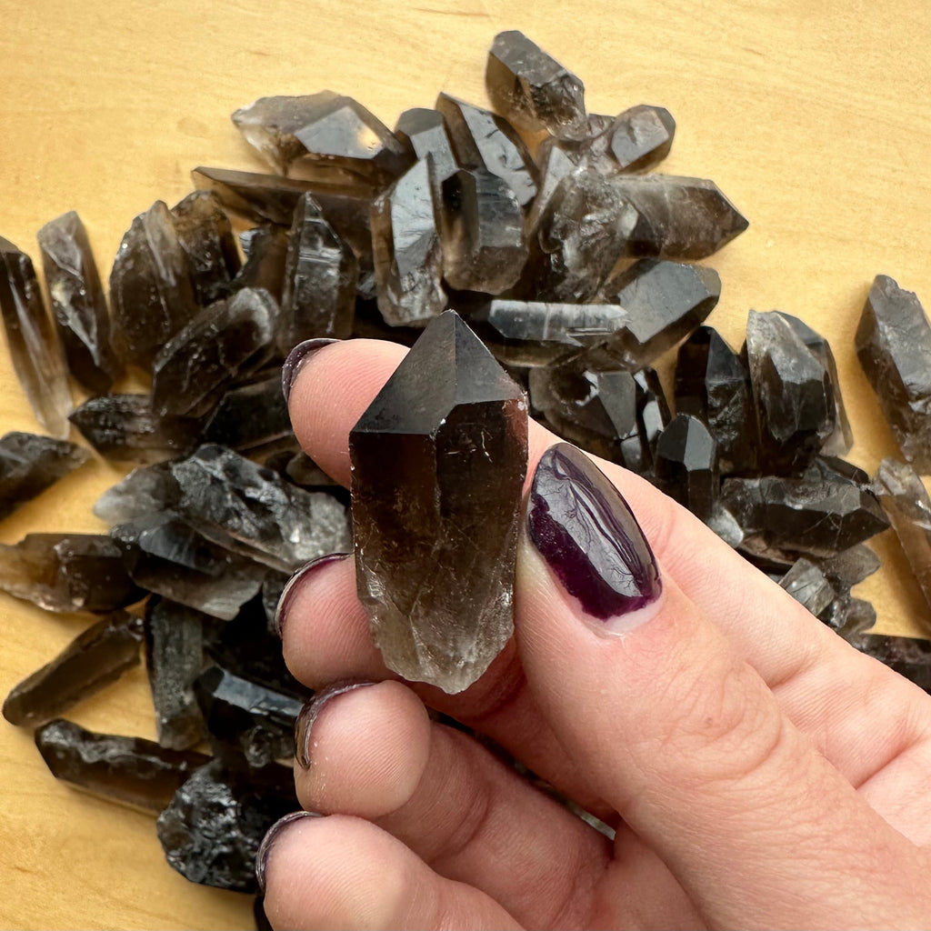 Brazilian Smoky Quartz Point by Rare Earth Gallery