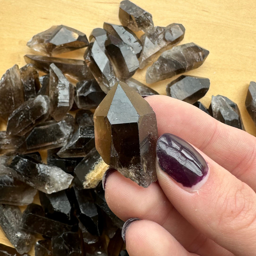 Brazilian Smoky Quartz Point by Rare Earth Gallery