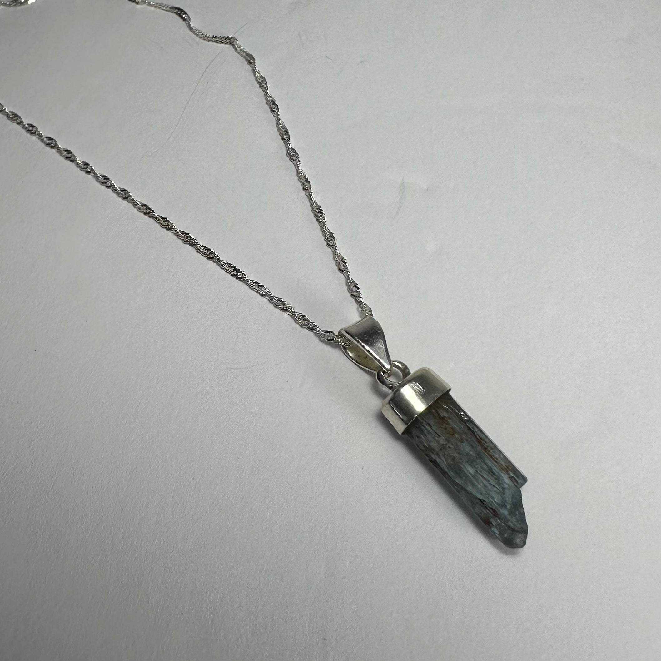 Natural Aquamarine Beryl Pendant