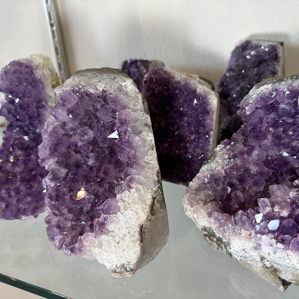 Amethyst Cut Base (L) by Rare Earth Gallery