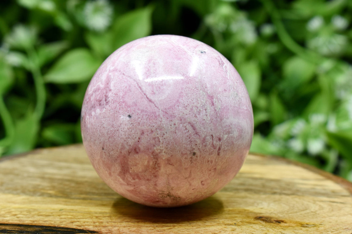 1Pc Rhodochrosite Sphere Crystal Ball Healing Sphere.