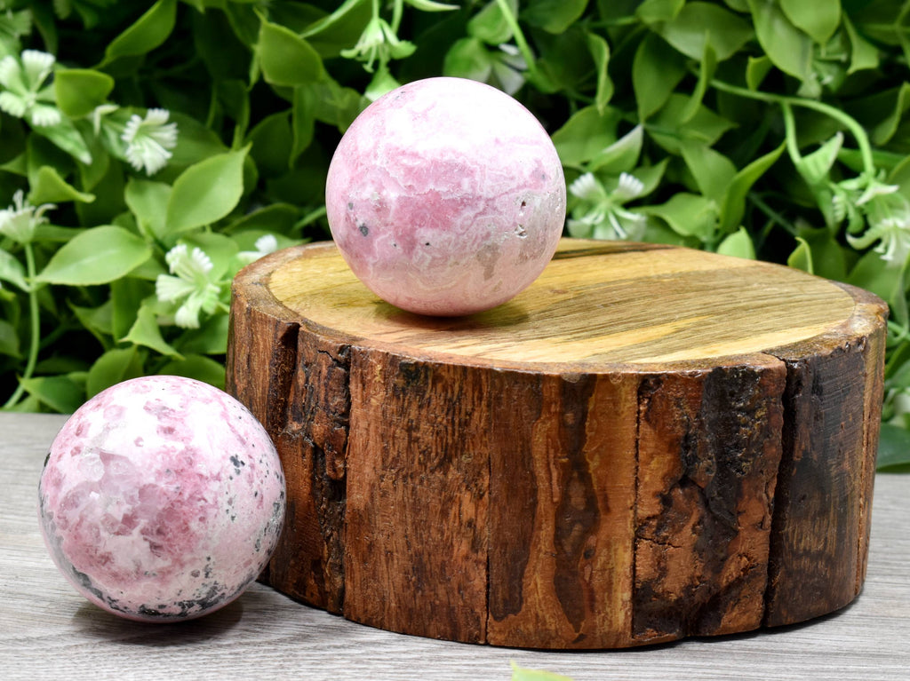1Pc Rhodochrosite Sphere Crystal Ball Healing Sphere.