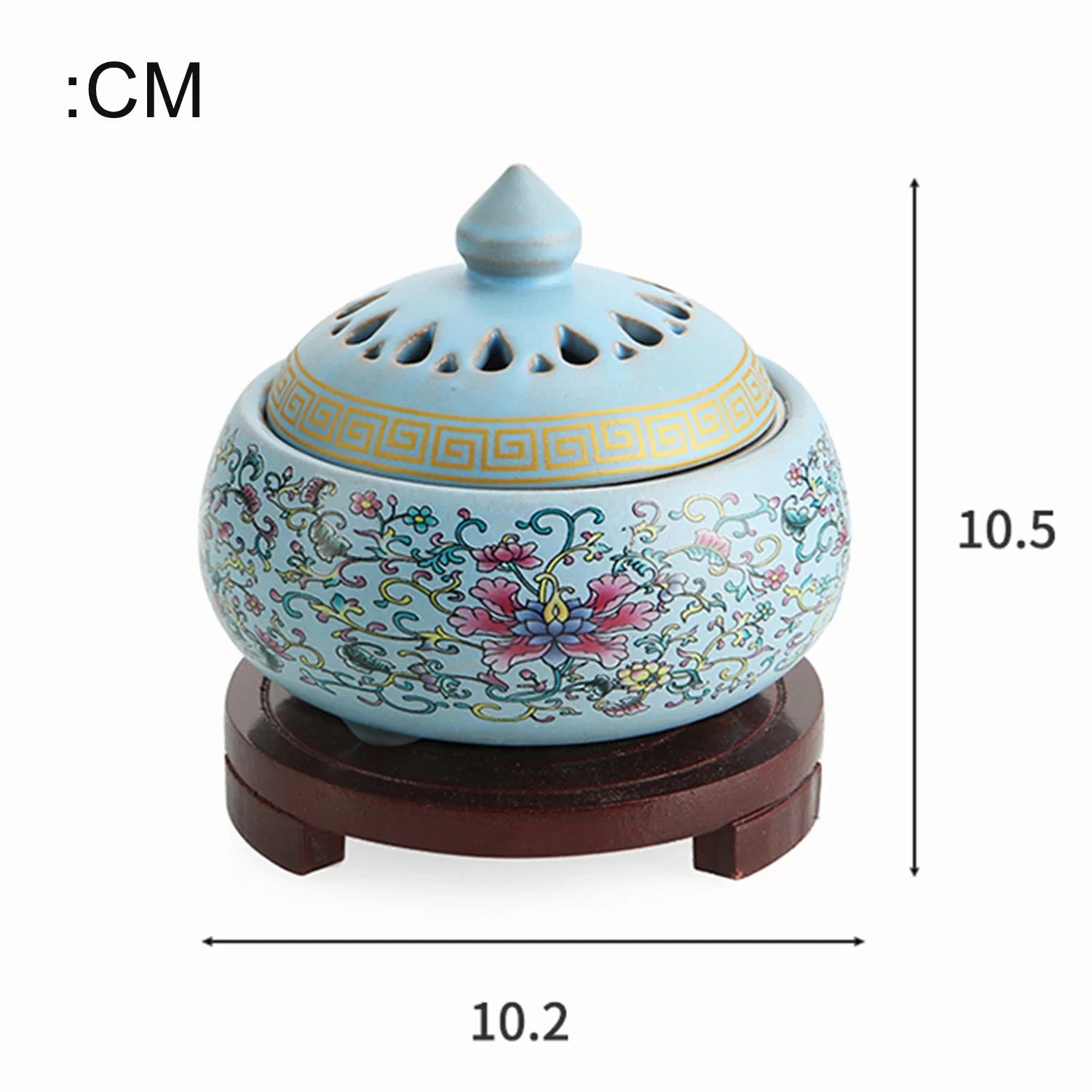 Electronic Incense Burner Ceramic Essential Oil Burner Timing Adjustable Temperature Wax Melter Warmer with USB Plug