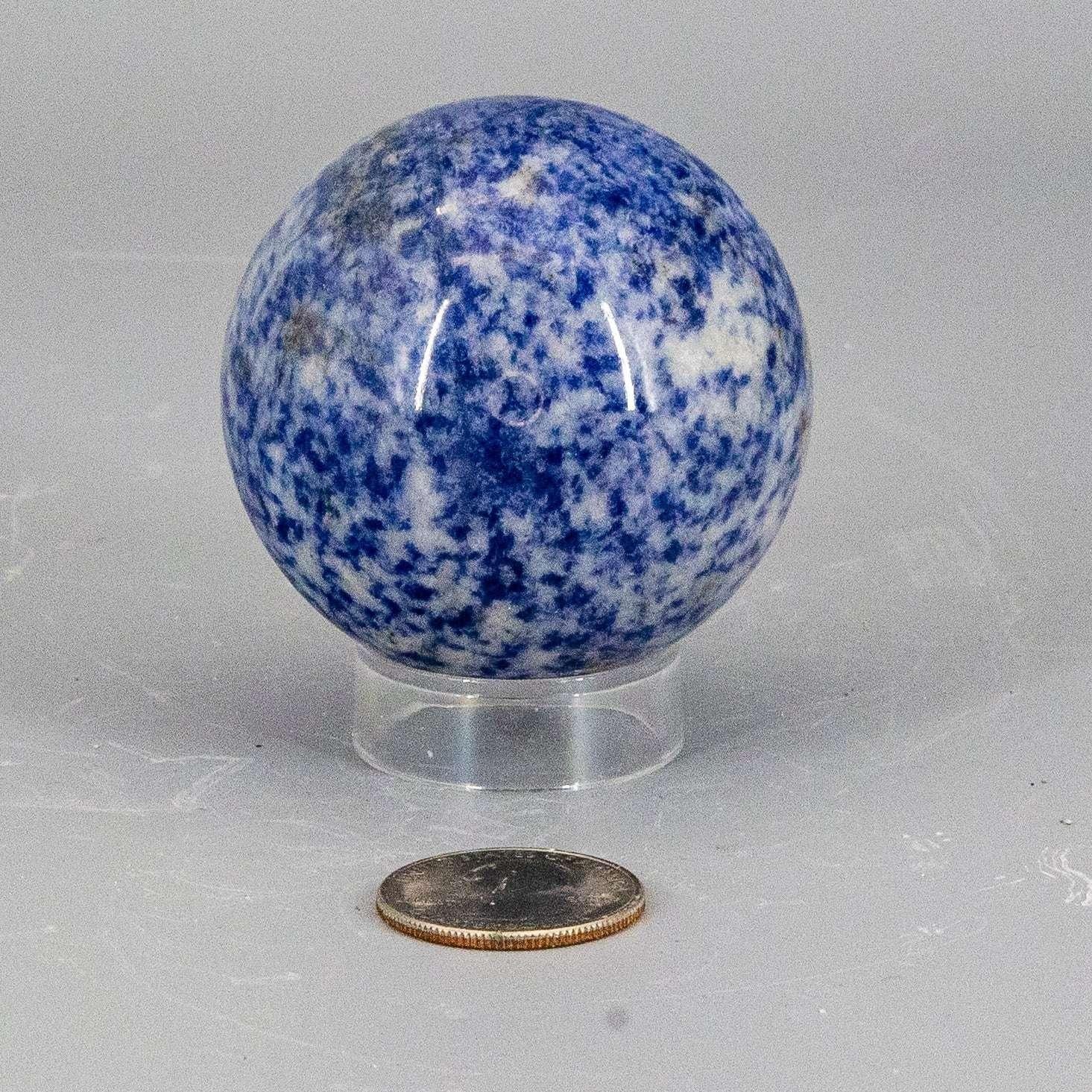 Sodalite Crystal Sphere Stone of Logic Clarity Stone