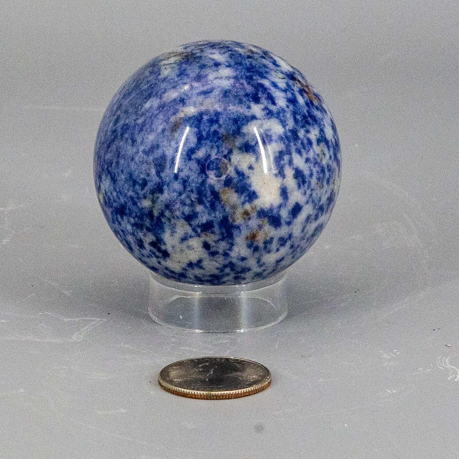 Sodalite Crystal Sphere Stone of Logic Clarity Stone