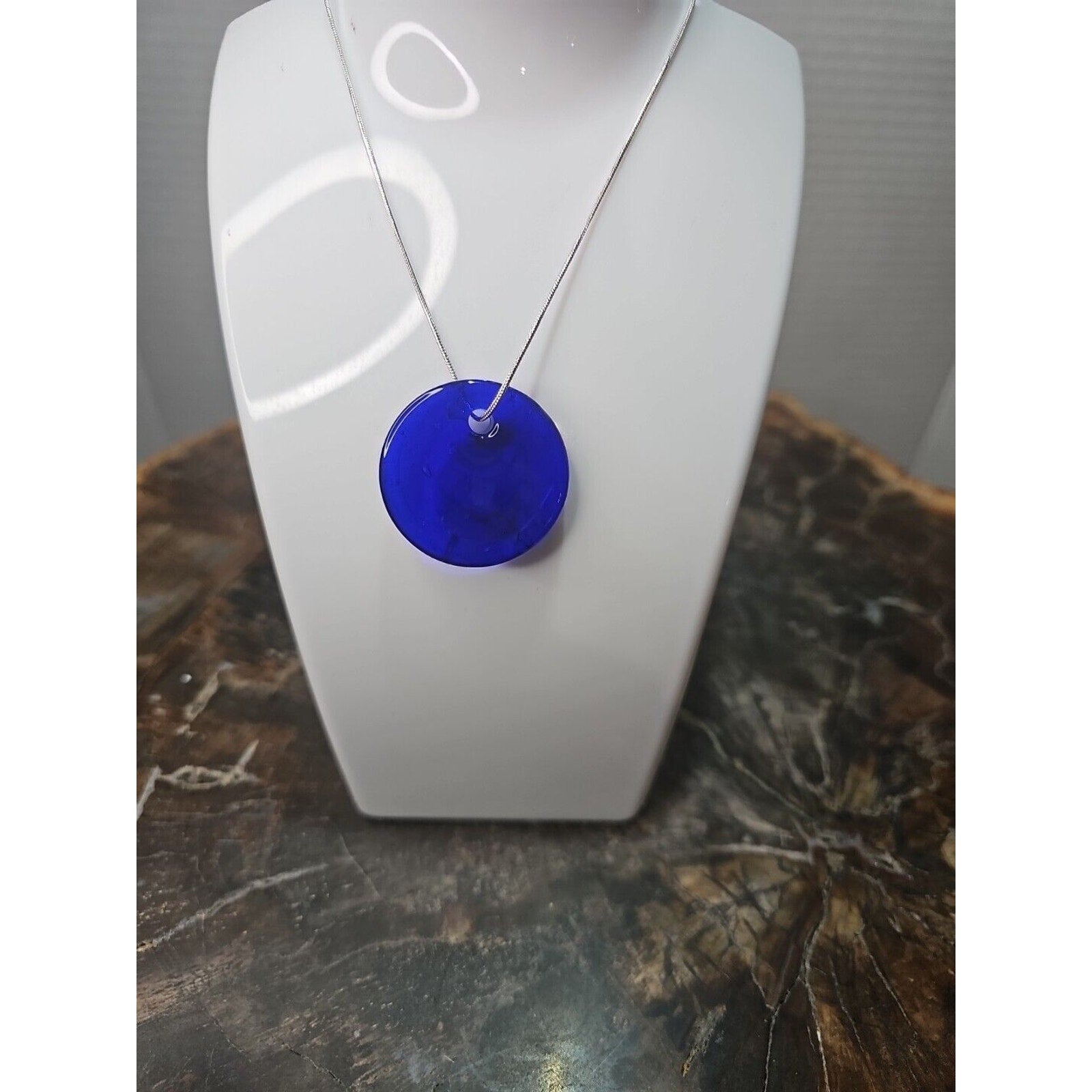 Evil Eye Necklace 925 Silver Chain Protection/Good Luck by CrystalCloud Company