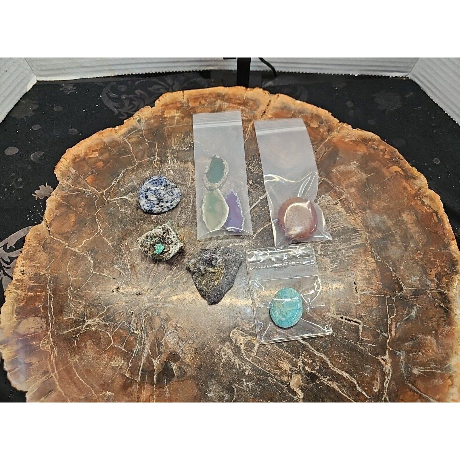 Mixed Crystal Specimen Lot — 8 Natural Pieces, Curated Collection | CrystalCloud Company by CrystalCloud Company