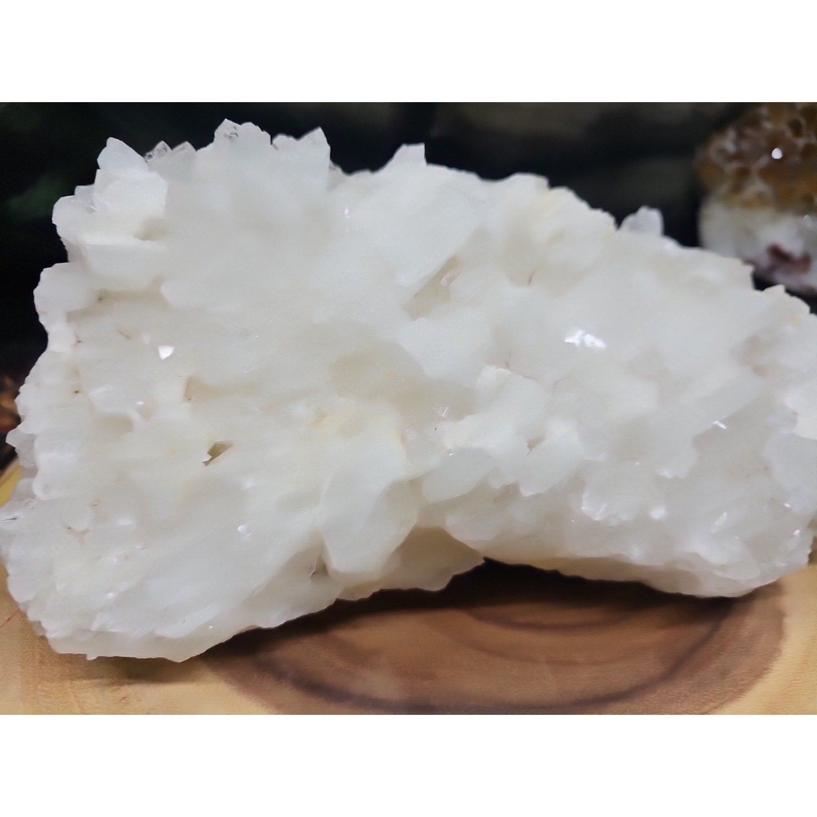 6.2 Lbs White Crystal Quartz by CrystalCloud Company