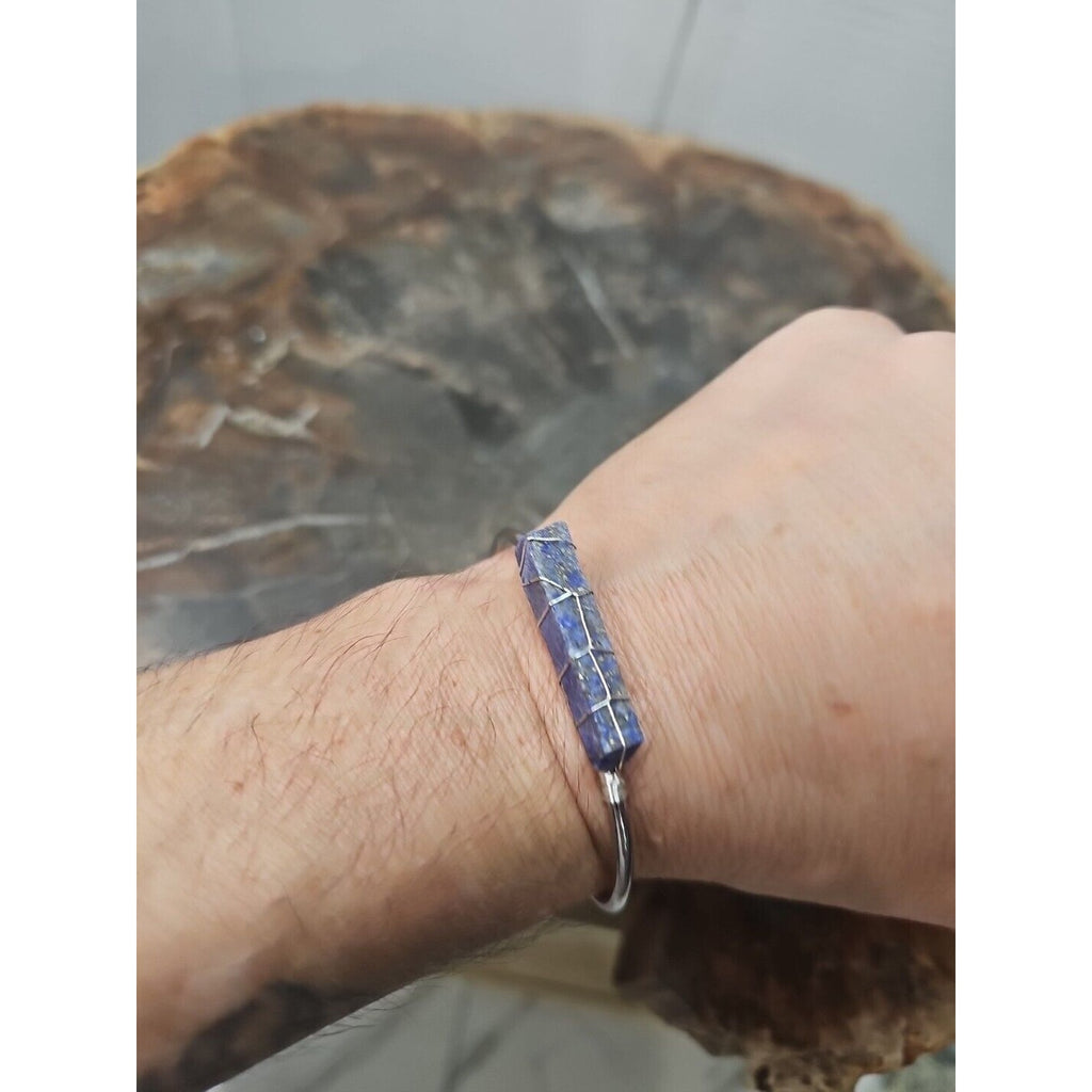 Kyanite Crystal Bracelet — Natural Blue Kyanite Beads | CrystalCloud Company by CrystalCloud Company