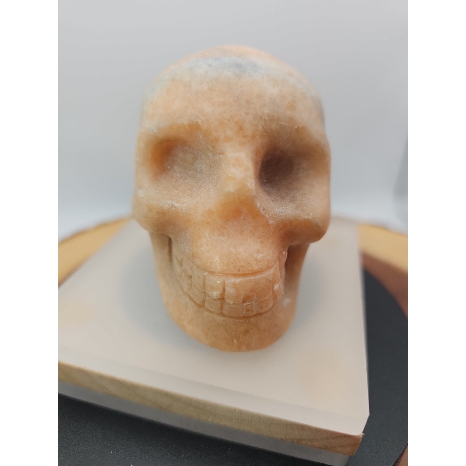 1.24lb Natural Jasper Calcite Skulls Crystal Carving Mixed Stones Healing by CrystalCloud Company