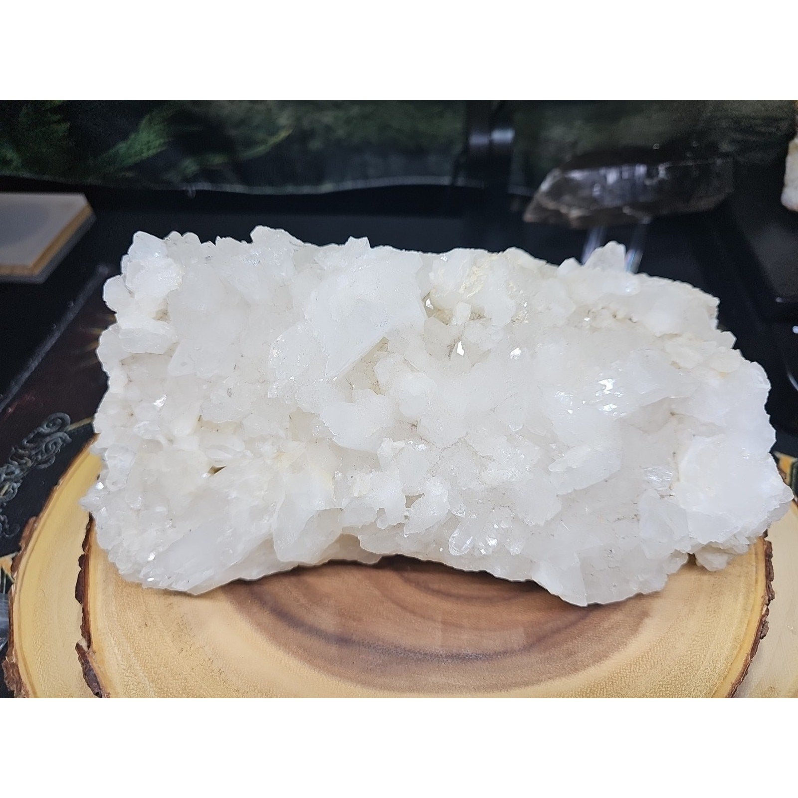 6.2 Lbs White Crystal Quartz by CrystalCloud Company
