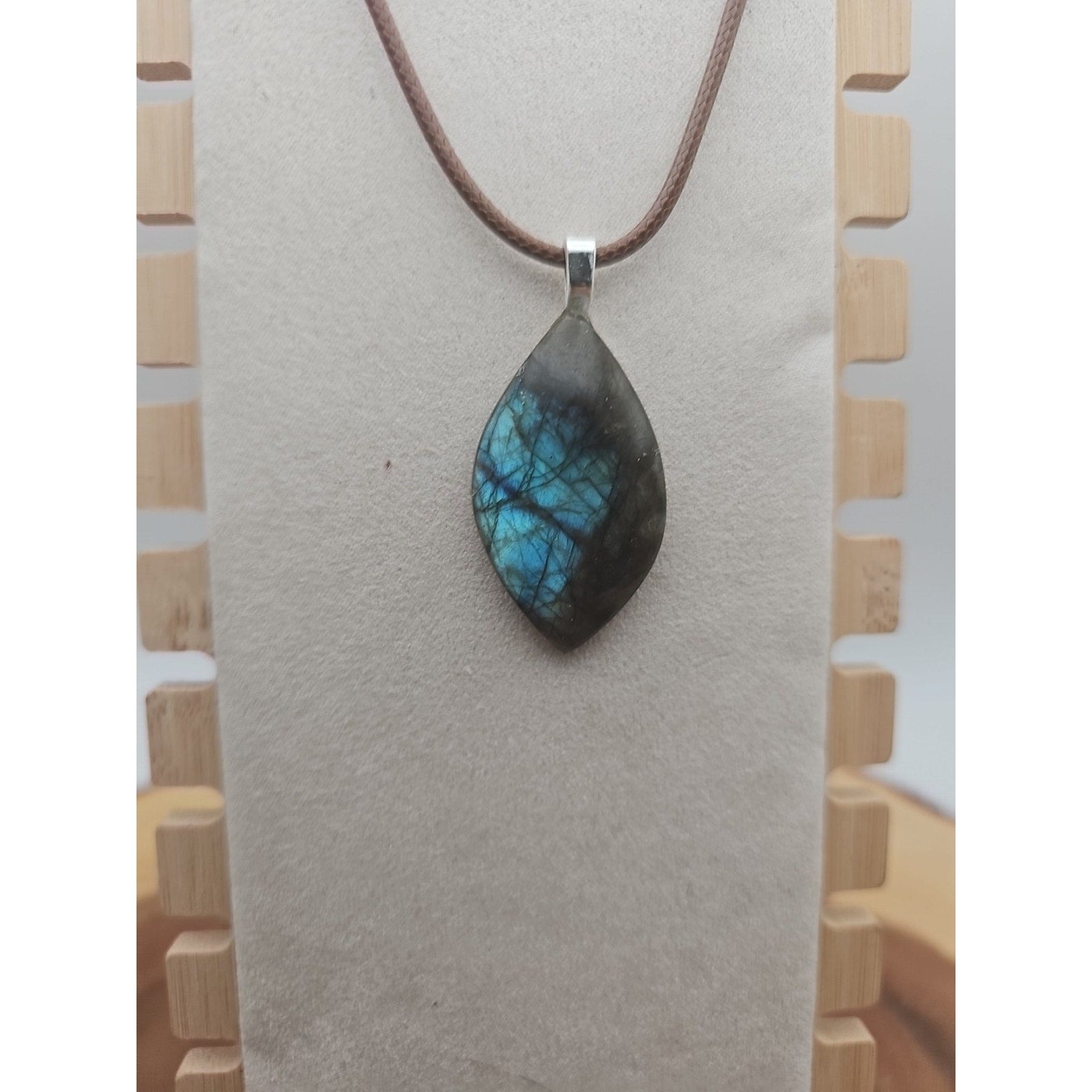 Labradorite Crystal Pendant 1 Each by CrystalCloud Company