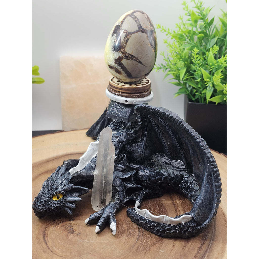 Septarian dragon geode by CrystalCloud Company