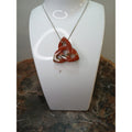 Ocean Jasper Agate Necklace W/925 Silver Chain by CrystalCloud Company