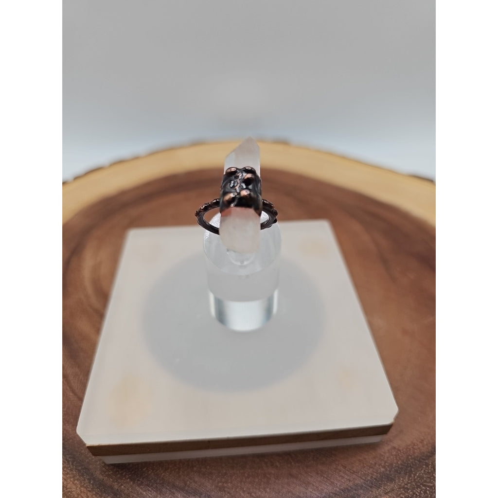 Adjustable Quartz Crystal Ring by CrystalCloud Company