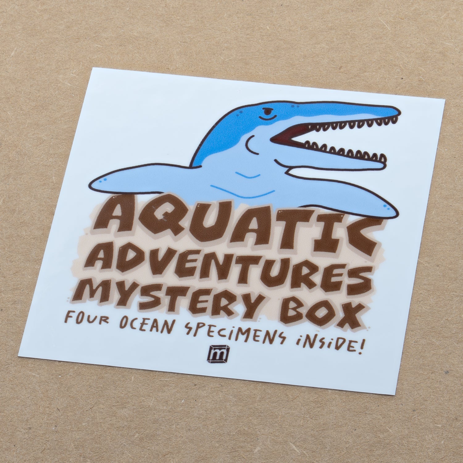 Aquatic Adventures Mini Museum Mystery Box - Series #1 - Ocean Fossils