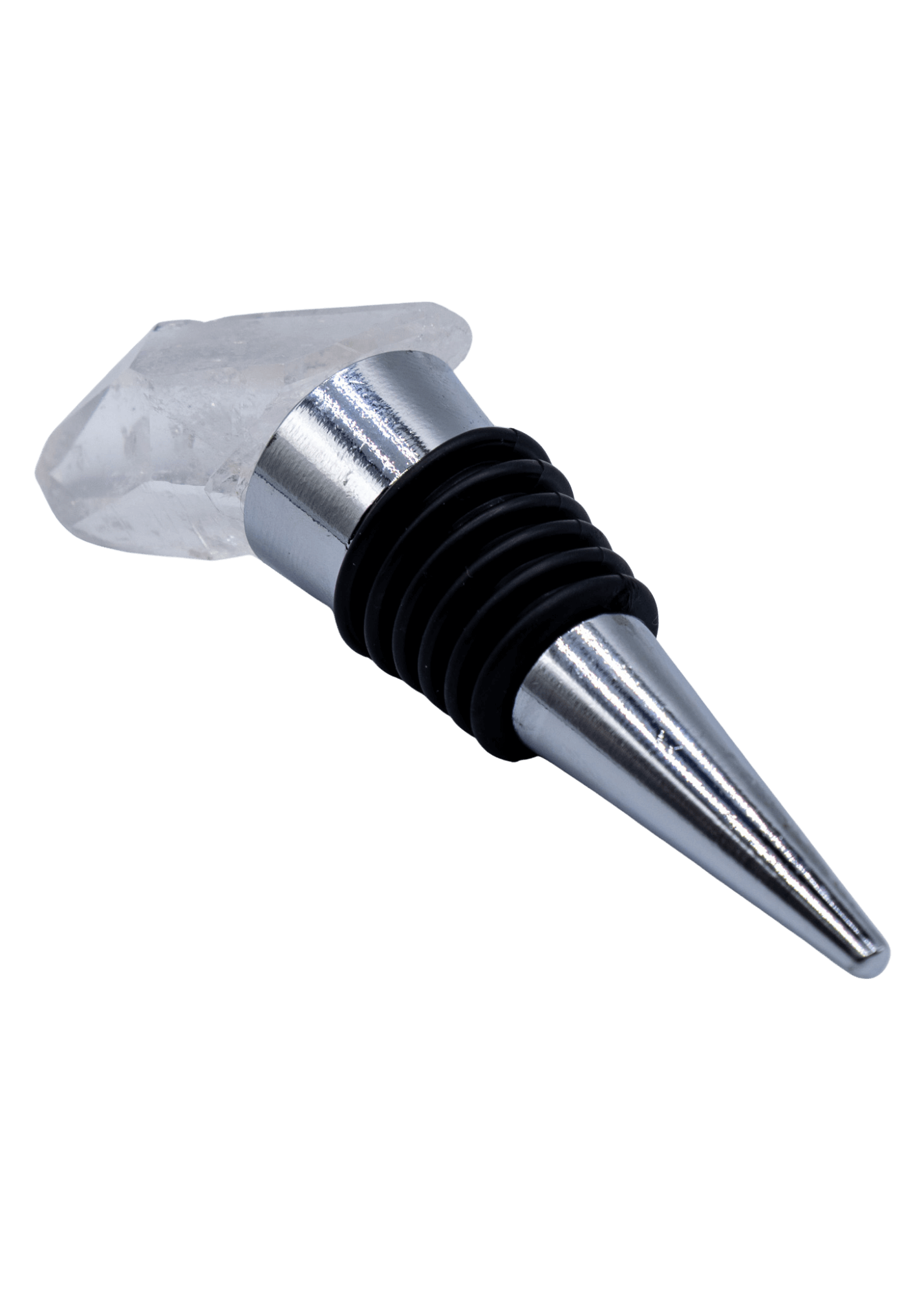 Arkansas Quartz Crystal Wine Stopper by Enchanted Soul