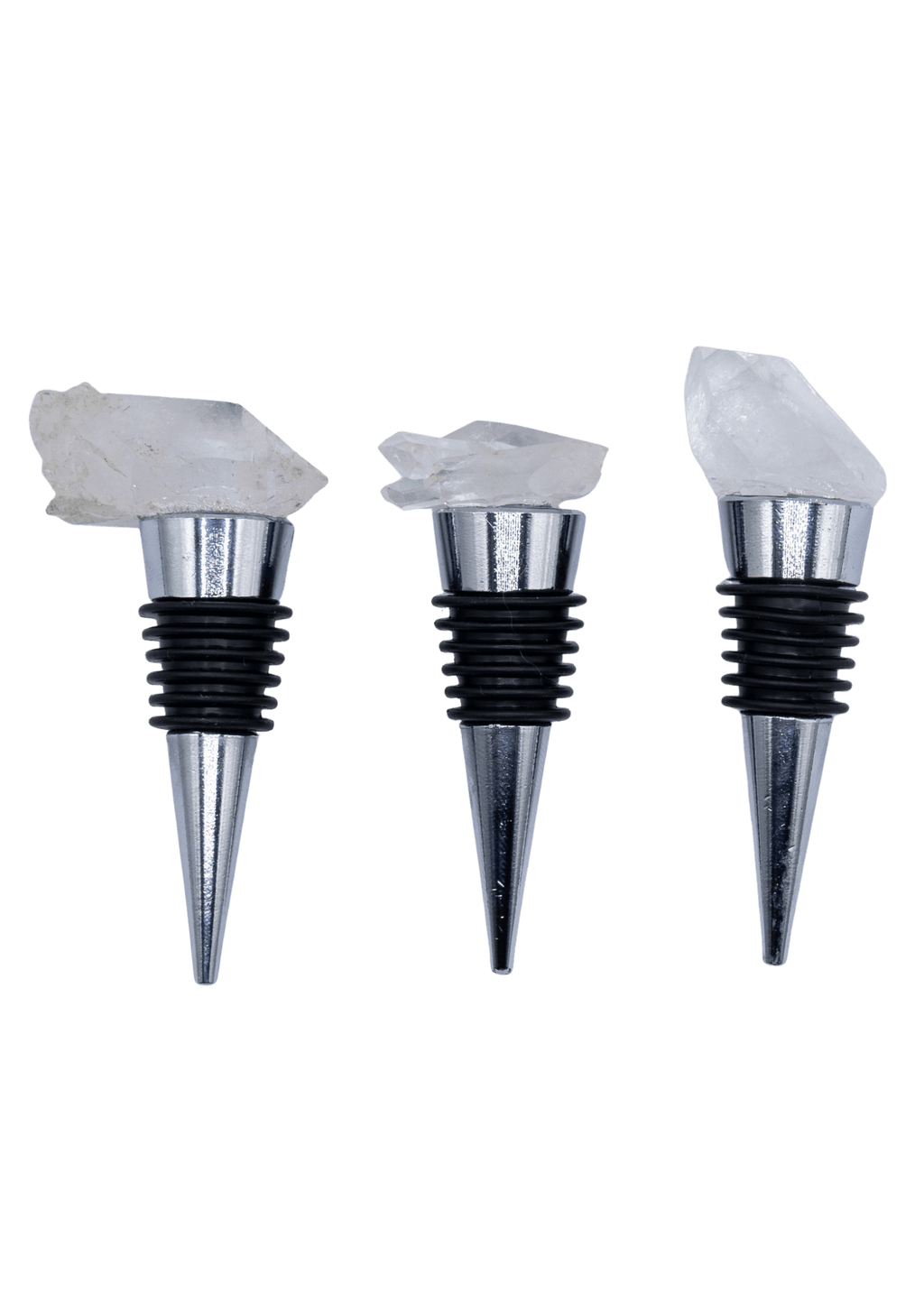 Arkansas Quartz Crystal Wine Stopper by Enchanted Soul