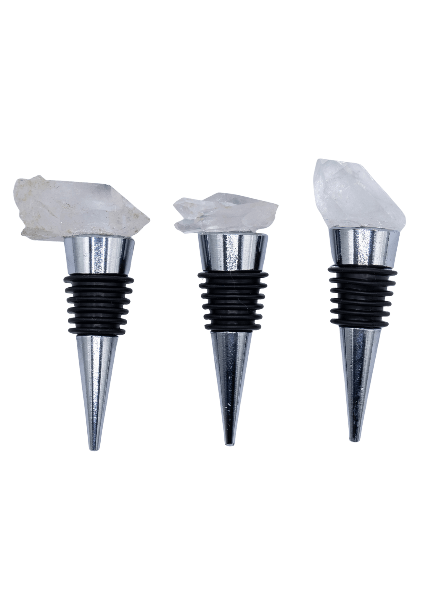 Arkansas Quartz Crystal Wine Stopper by Enchanted Soul