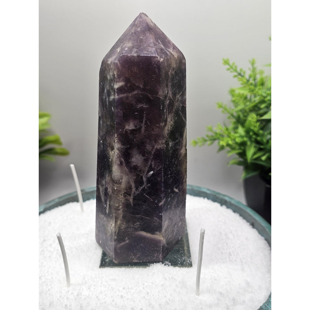 Purple Mica Candle Vessel by CrystalCloud Company