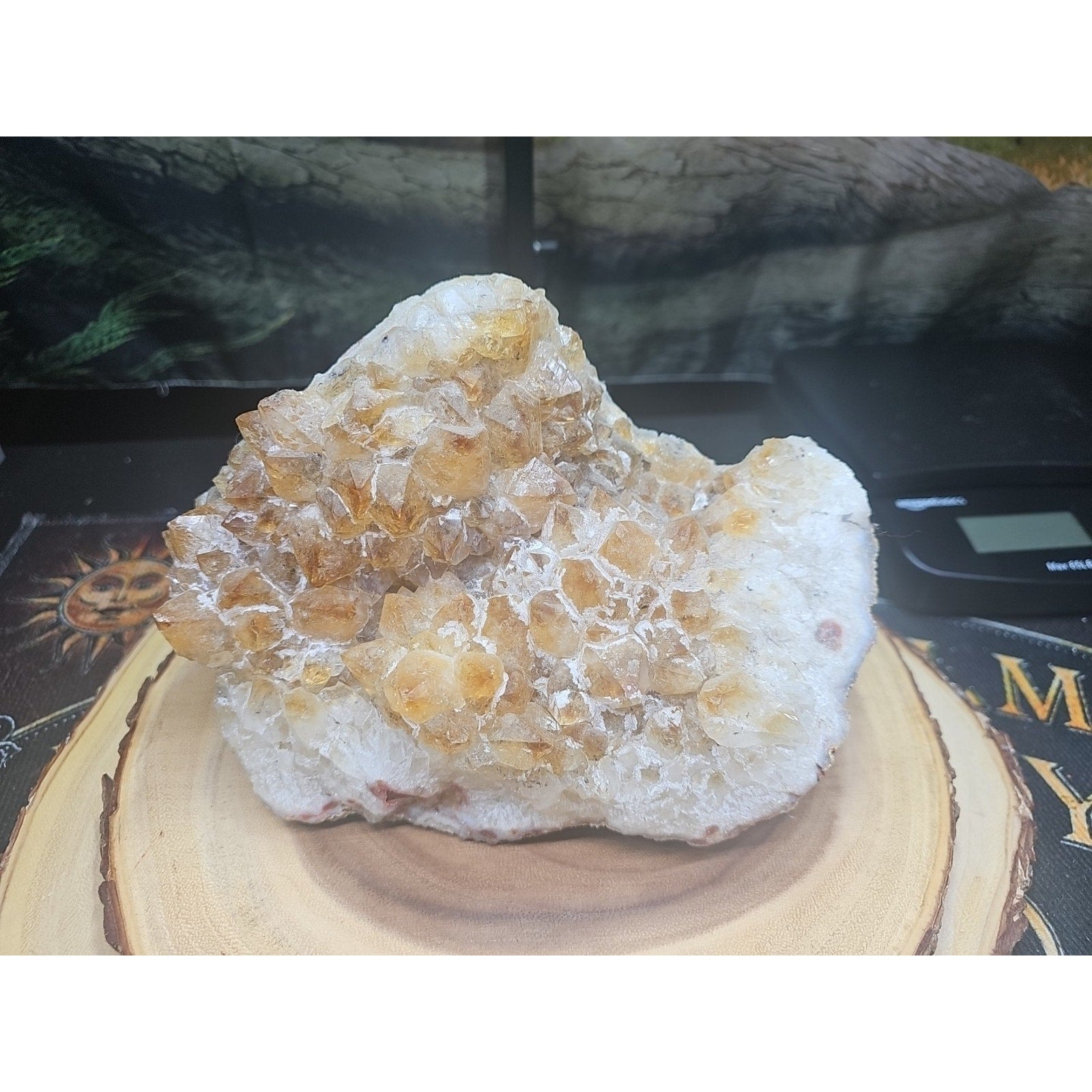 9.1 Lbs Heat Amethyst Crystal by CrystalCloudCompany