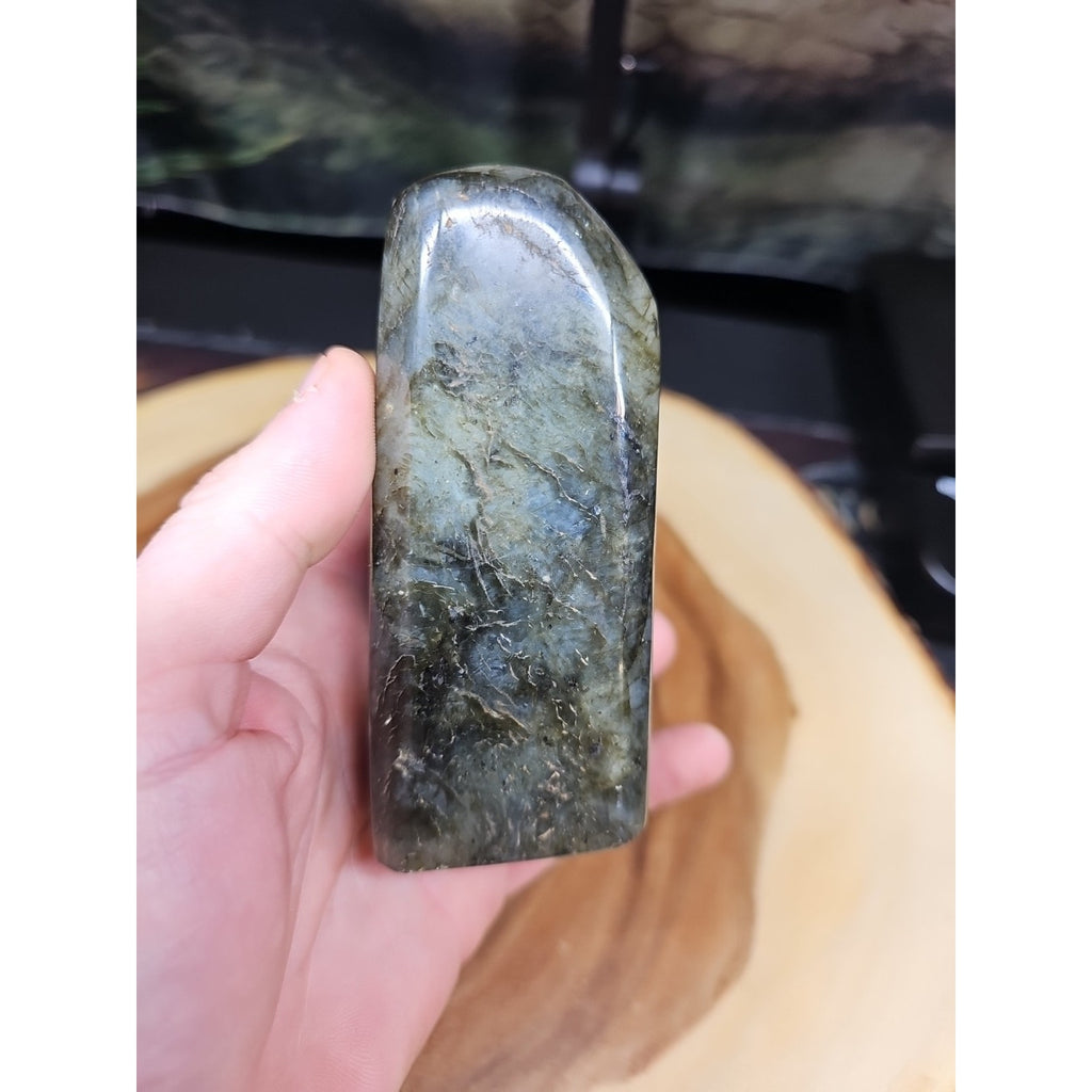 1.45LB 1Pcs Natural Rainbow Labradorite Crystal Spectrolite Stone by CrystalCloud Company