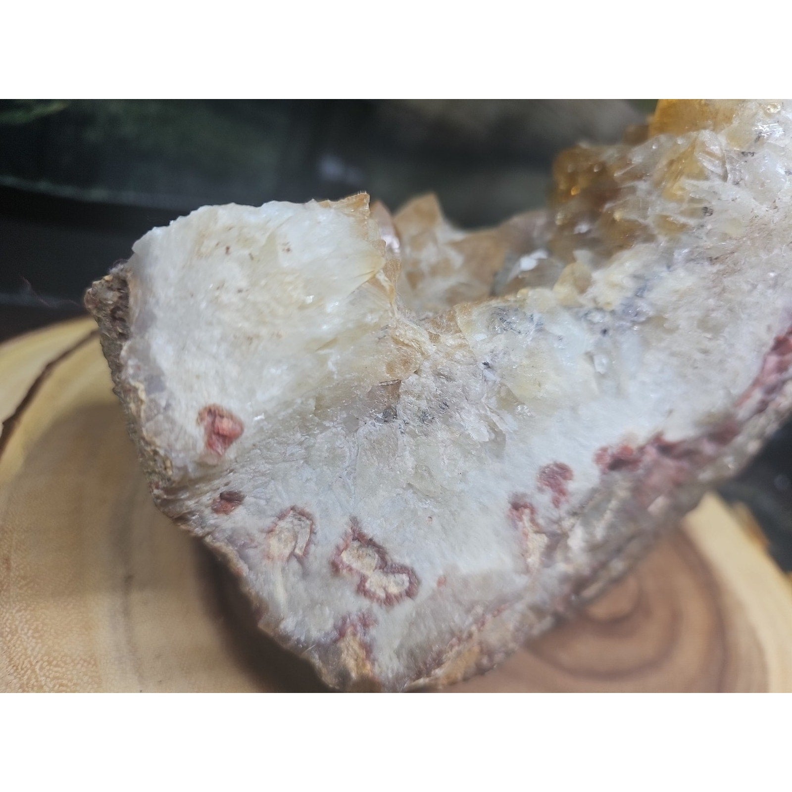 9.1 Lbs Heat Amethyst Crystal by CrystalCloudCompany