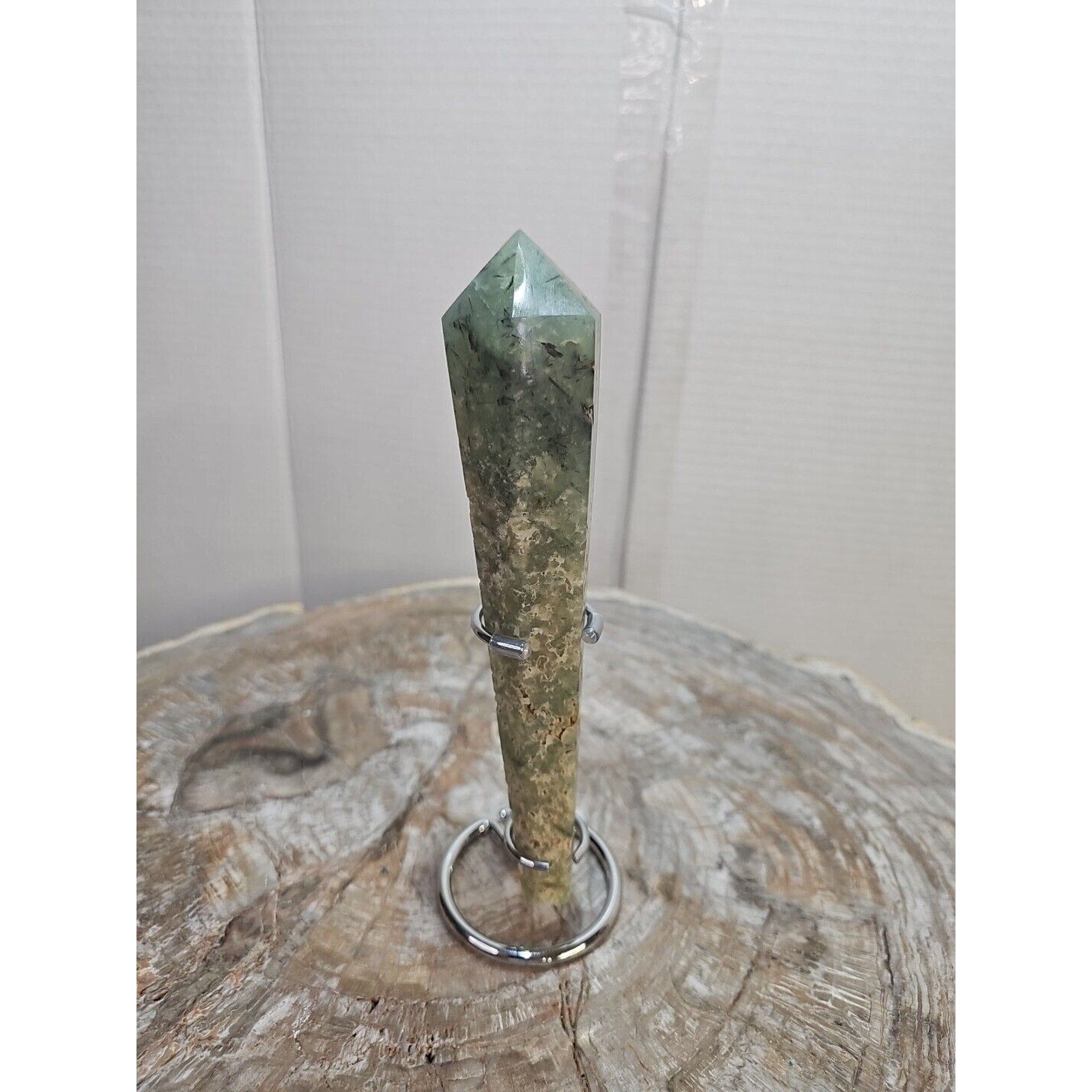 294g Large Grape Scepter W/stand by CrystalCloud Company